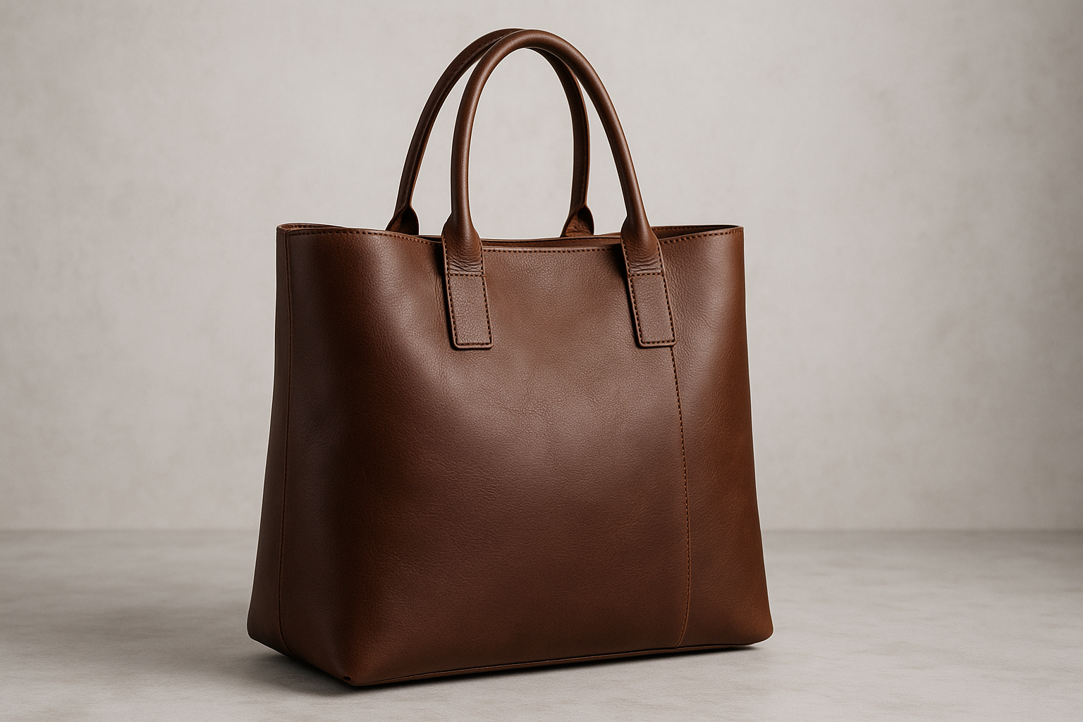 Elegant Leather Tote