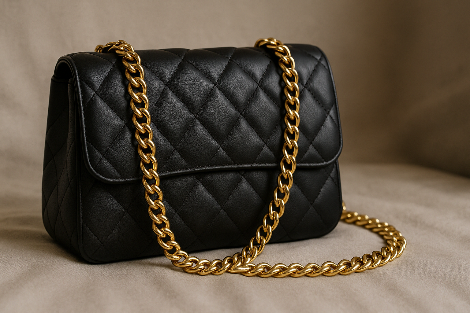 Quilted Chain Bag
